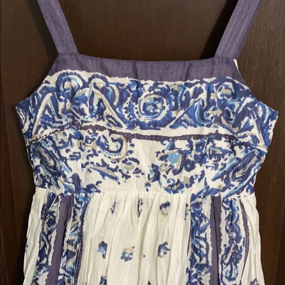 Anthropologie Maeve Floral Fit & Flare Dress - Picture 2 of 6